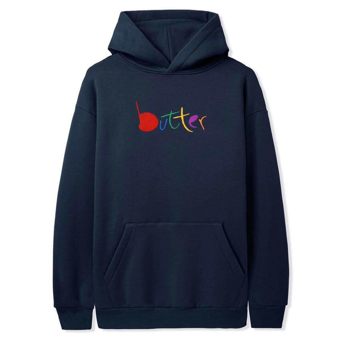 Butter Goods - Art Hoodie Navy.