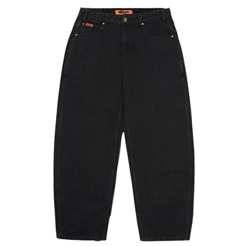 Butter Goods Baggy Denim Jeans Flat Black Front
