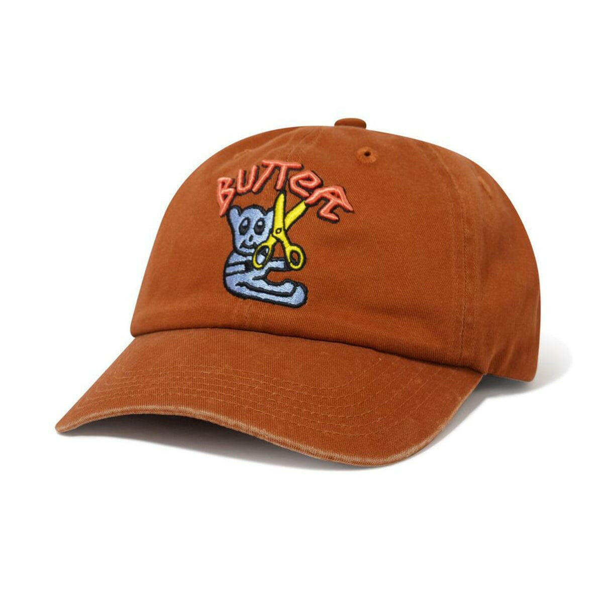 Butter Goods - Bear 6 Panel Cap Caramel.