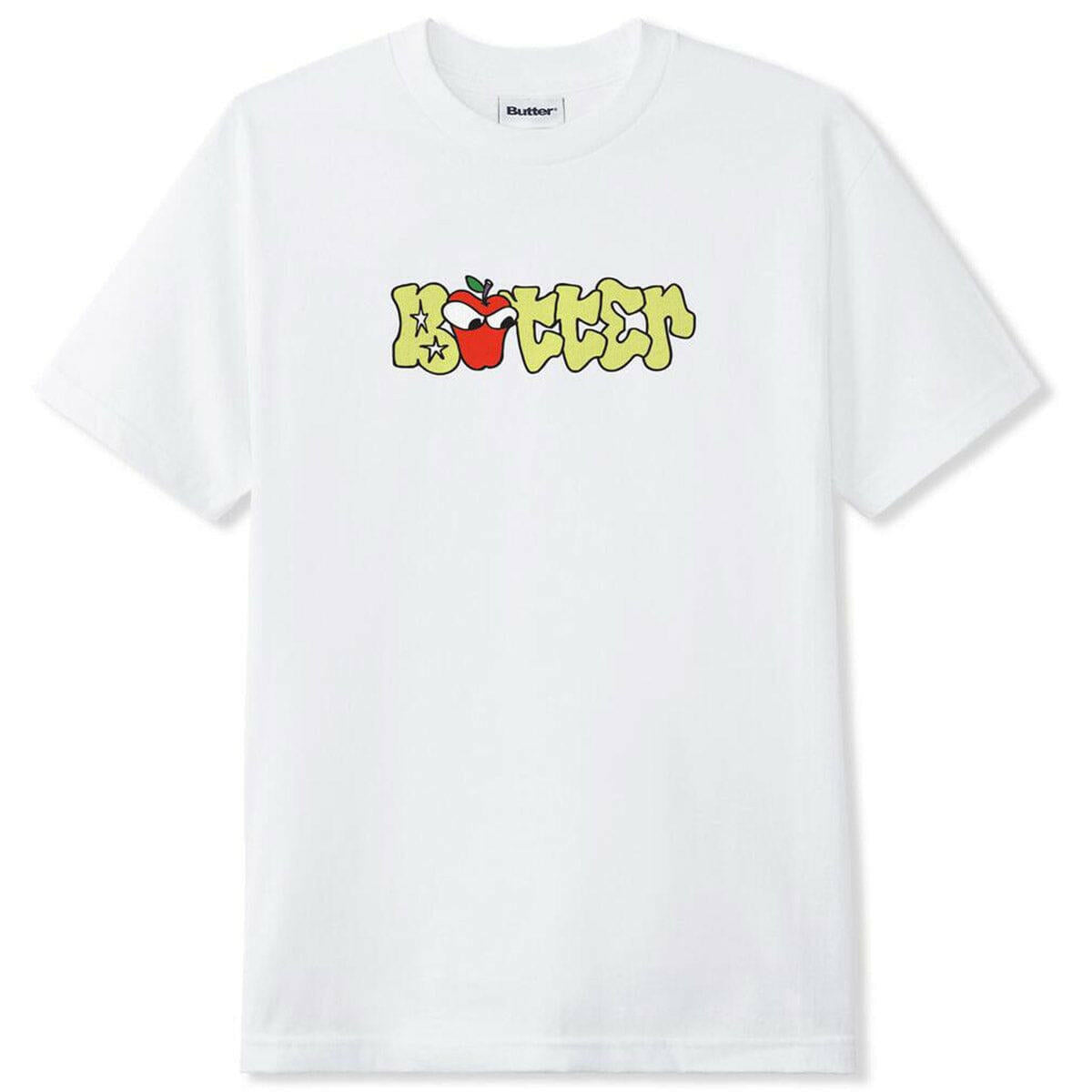 Butter Goods - Big Apple Tee White.