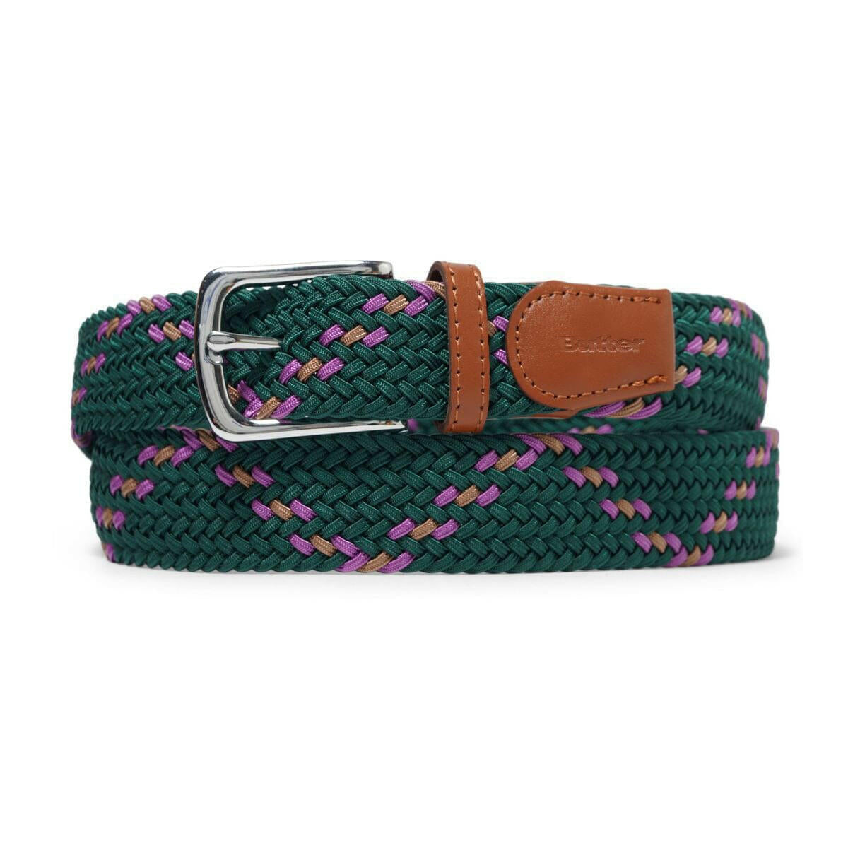 Butter Goods - Braided Belt Forest.