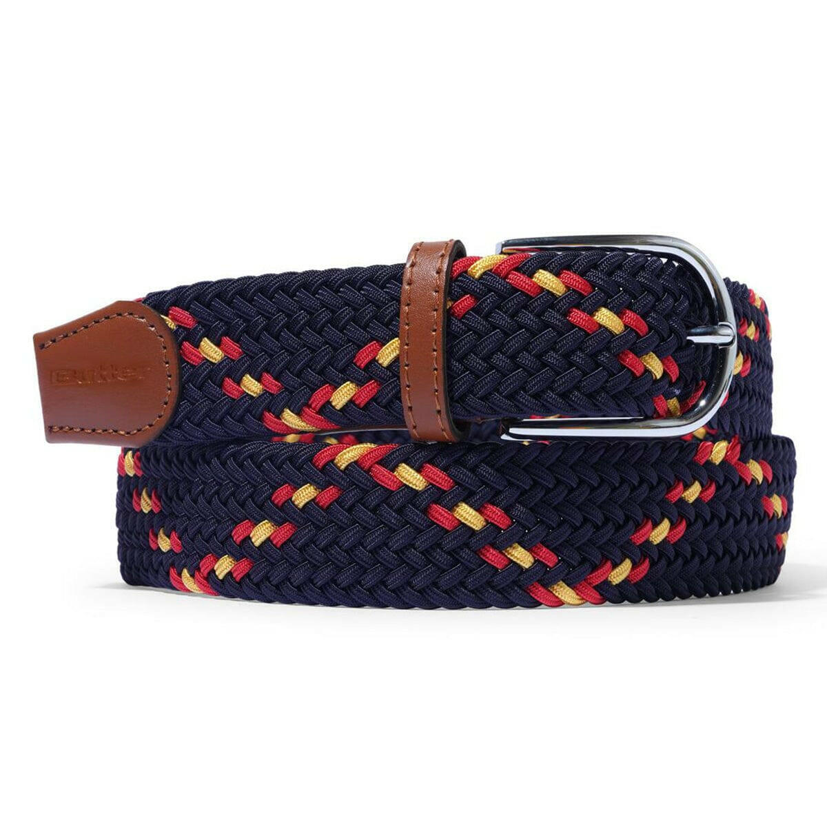 Butter Goods - Braided Belt Navy.