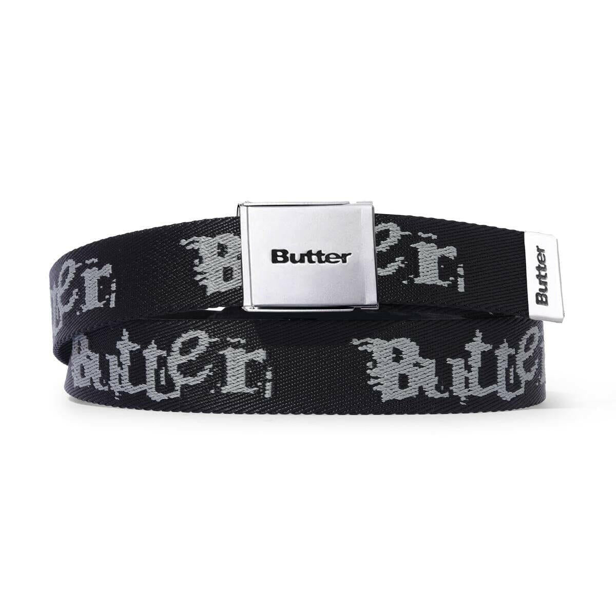 Butter Goods - Breakdown Woven Belt Black.