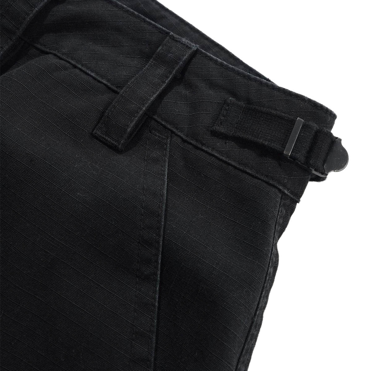 Butter Goods Cargo Pants Washed Black Detail