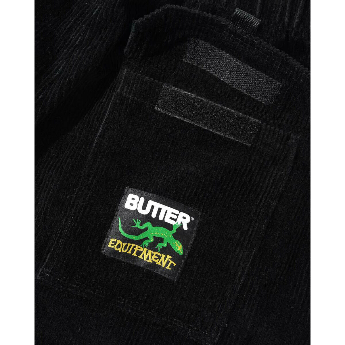 Butter Goods - Climber Cord Shorts Black.