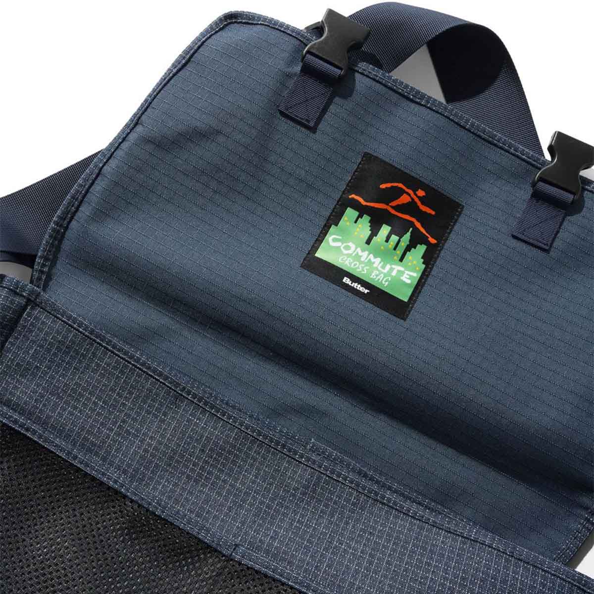 Butter Goods Commute Side Bag Denim Detail