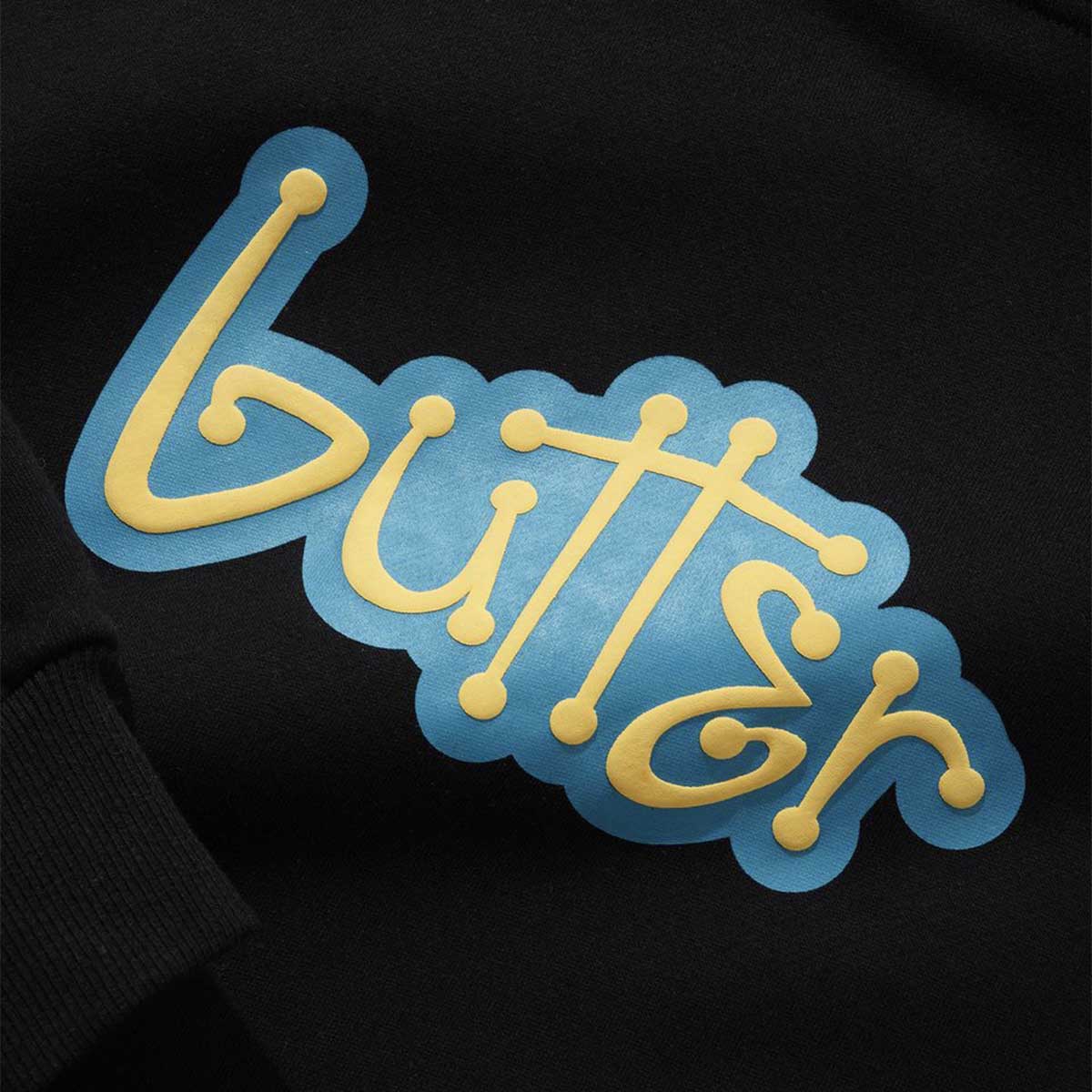 Butter Goods - Connection Hoodie Black.