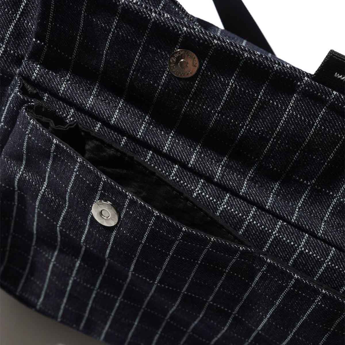 Butter Goods Crossbody Bag Grid Denim Detail