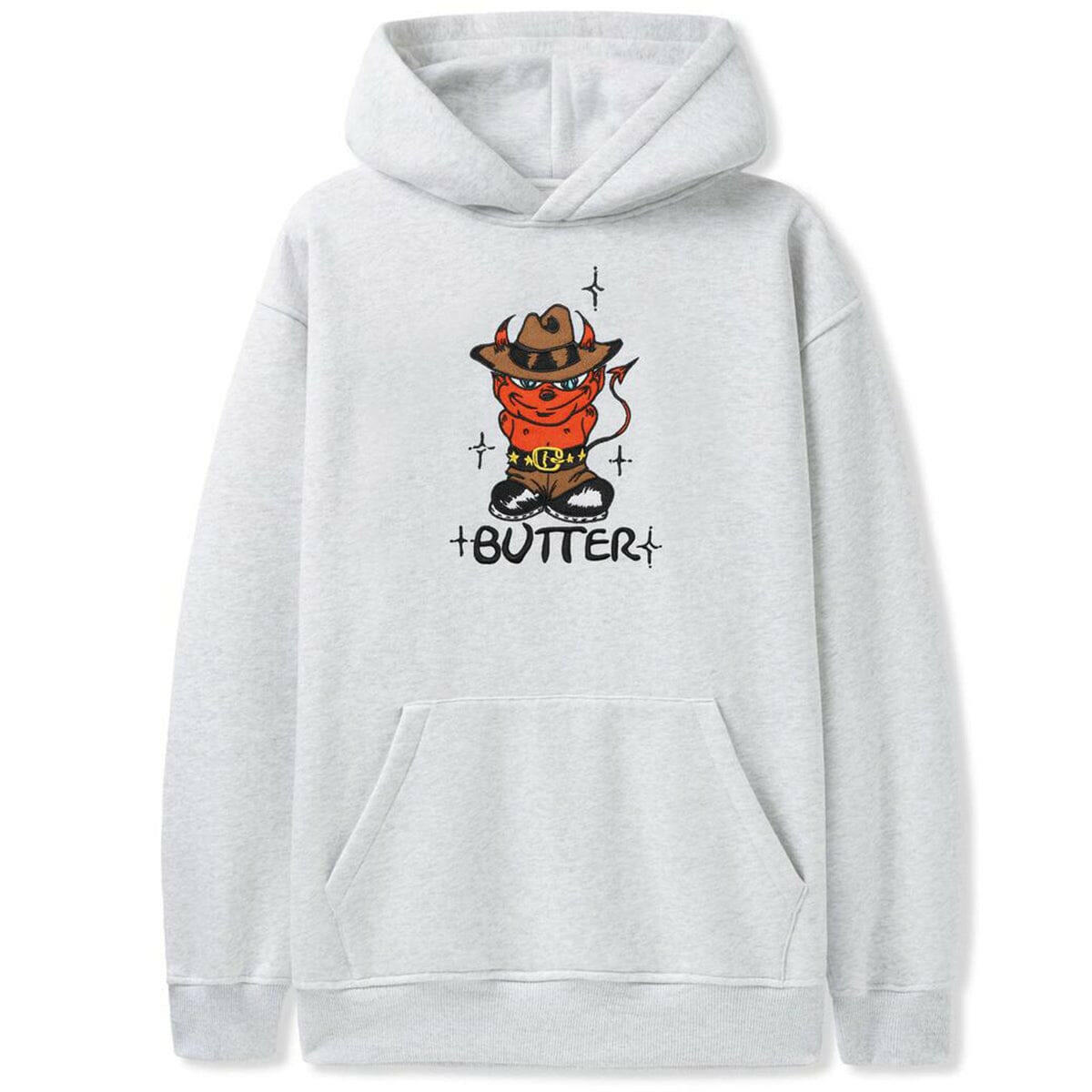 Butter Goods - Devil Hoodie Ash.