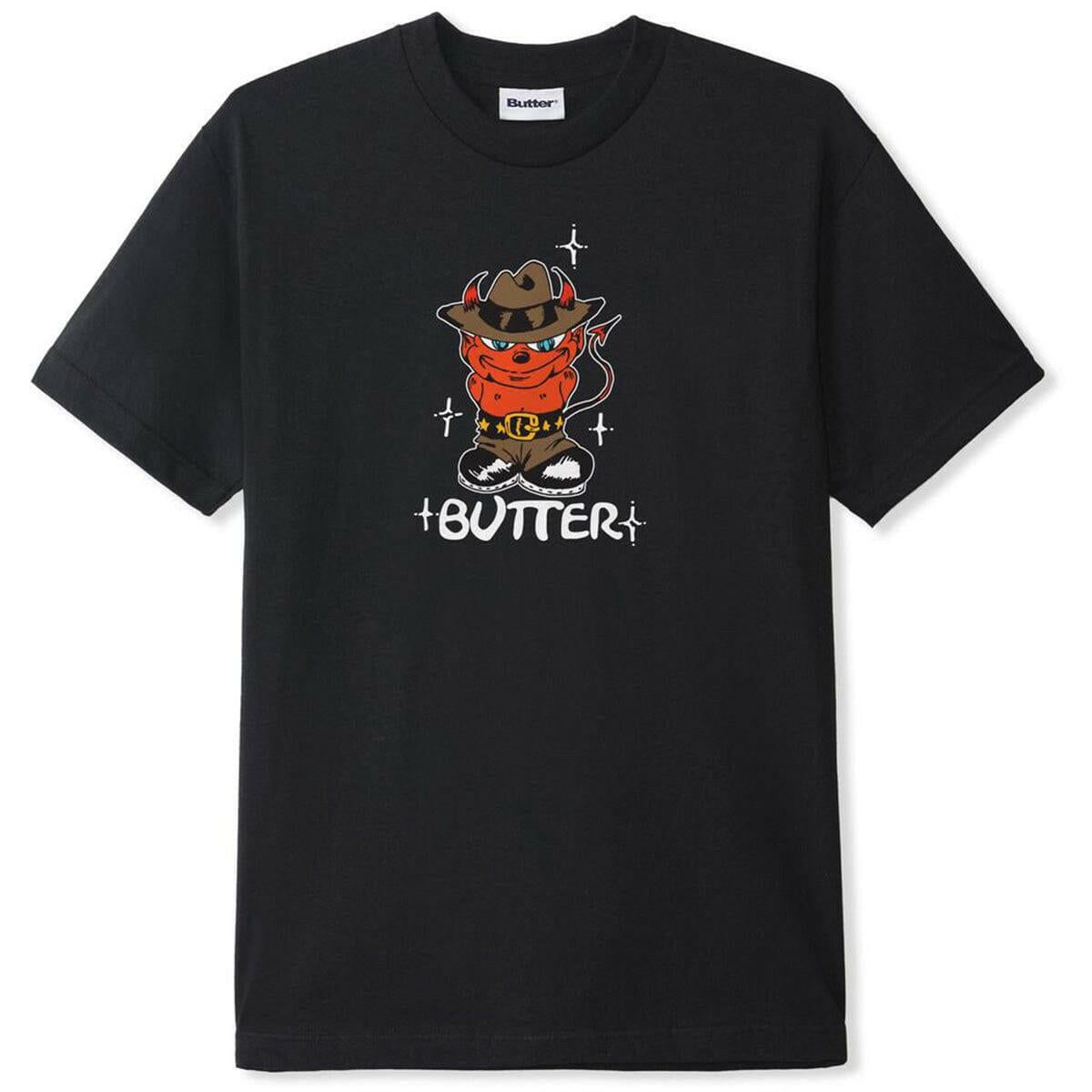 Butter Goods - Devil Tee Black.