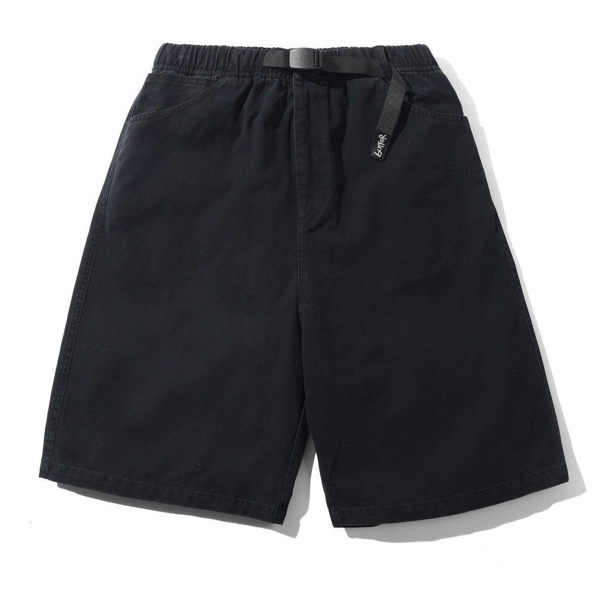 Butter Goods Everyday Shorts Black - front