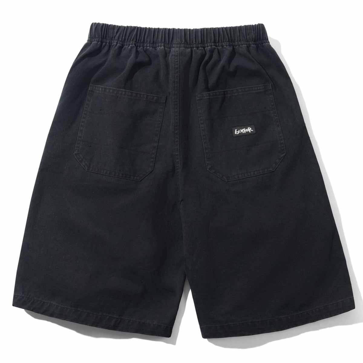 Butter Goods - Everyday Shorts Washed Black Back