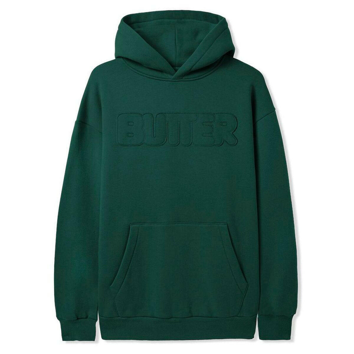 Butter Goods - Fabric Applique Hoodie Forest.