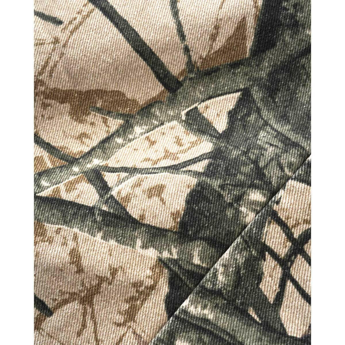 Butter Goods - Foliage Camo Denim Shorts Tan.