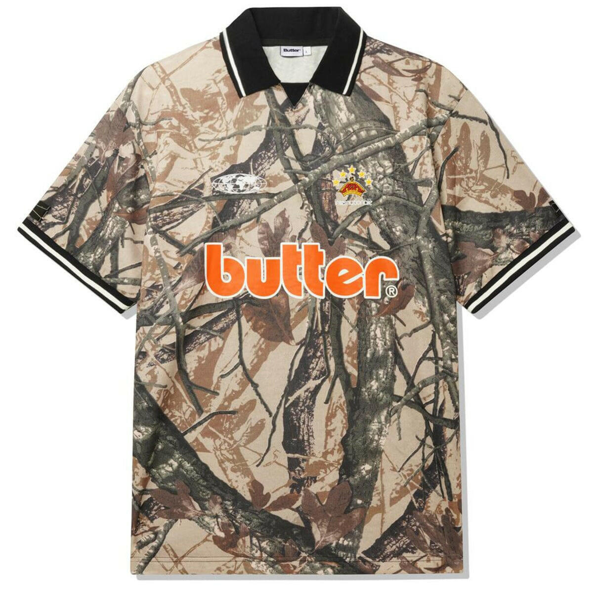 Butter Goods - Foliage Camo Jersey Tan.