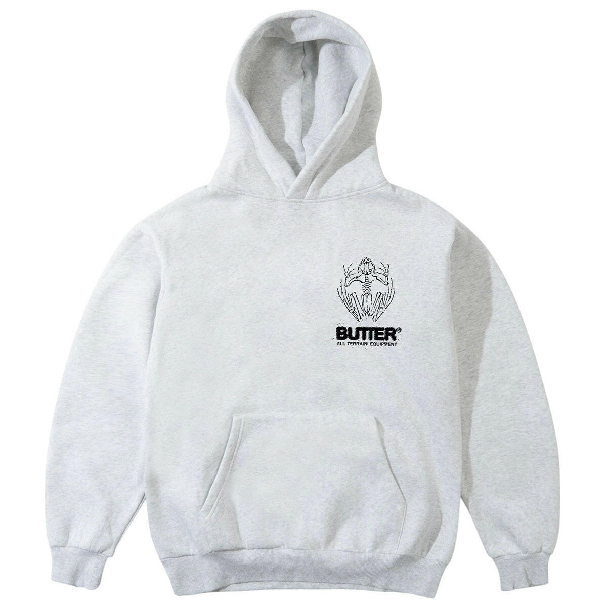 Butter Goods - Fossil Hoodie Ash.