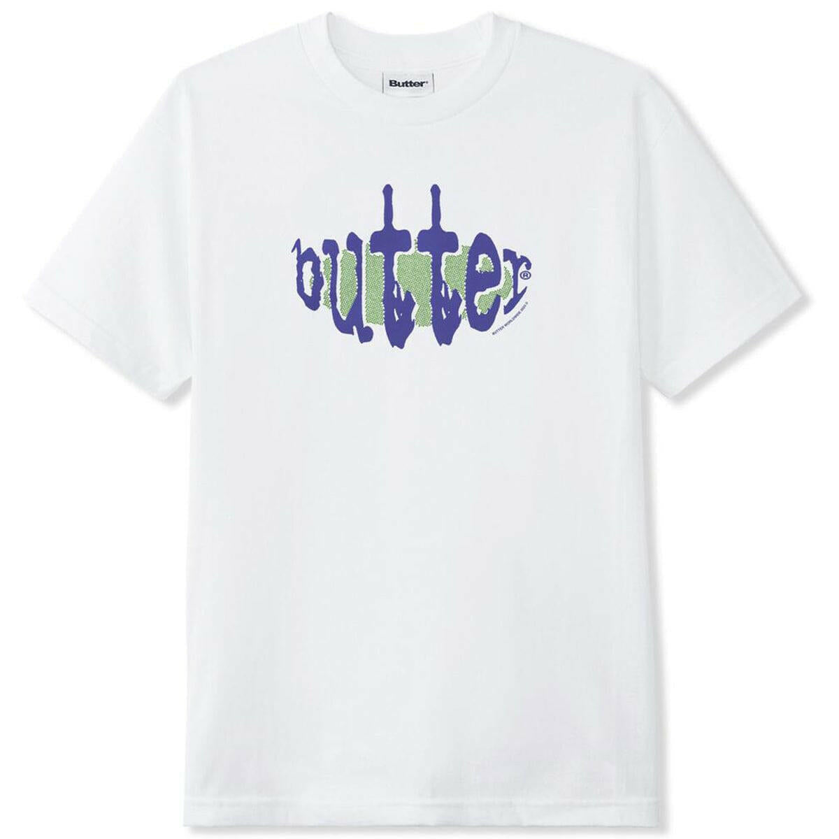 Butter Goods - Frenzy Tee White.