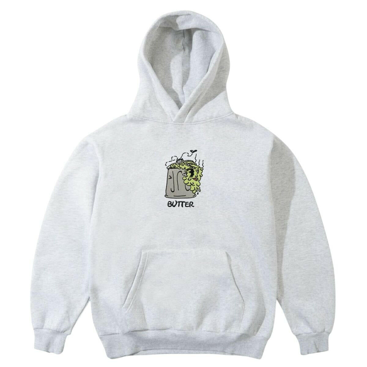 Butter Goods - Garbage Hoodie Ash.