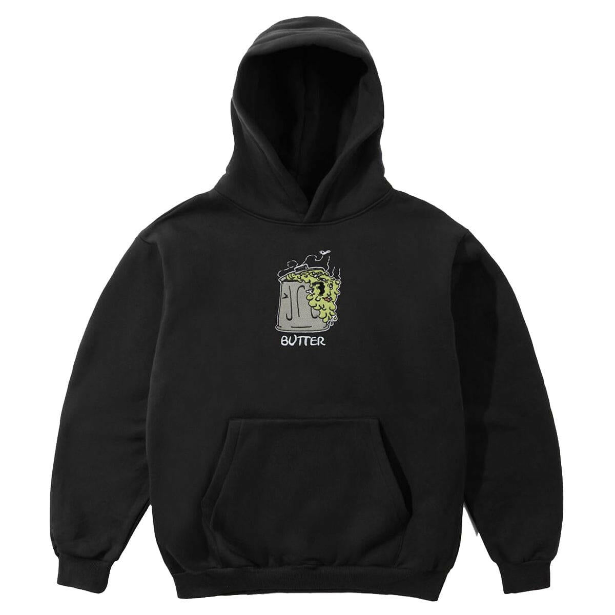 Butter Goods - Garbage Hoodie Black.
