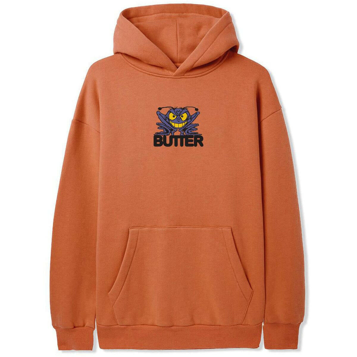 Butter Goods - Insect Hoodie Burnt Orange.