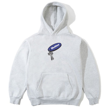 Butter Goods Key Chain Hoodie Ash