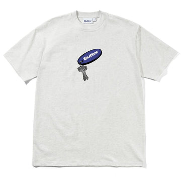 Butter Goods Key Chain Tee Ash