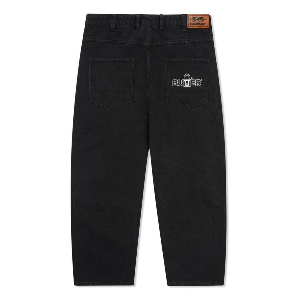 Butter Goods - Lock Denim Jeans Flat Black.