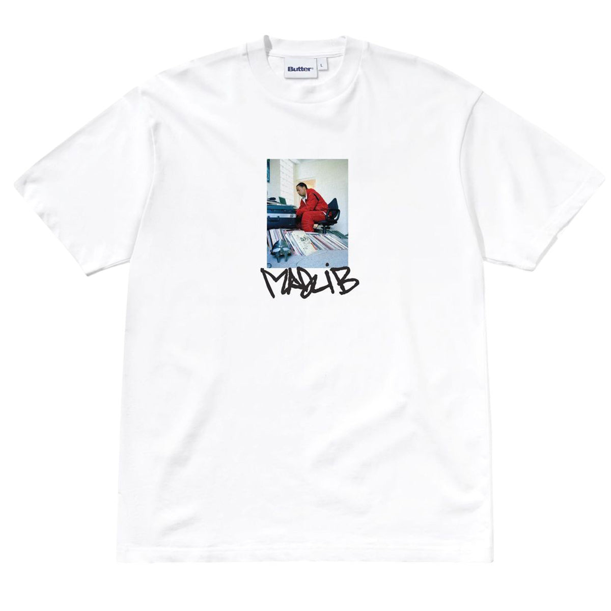 Butter Goods Madlib Bomb Shelter Tee White Front