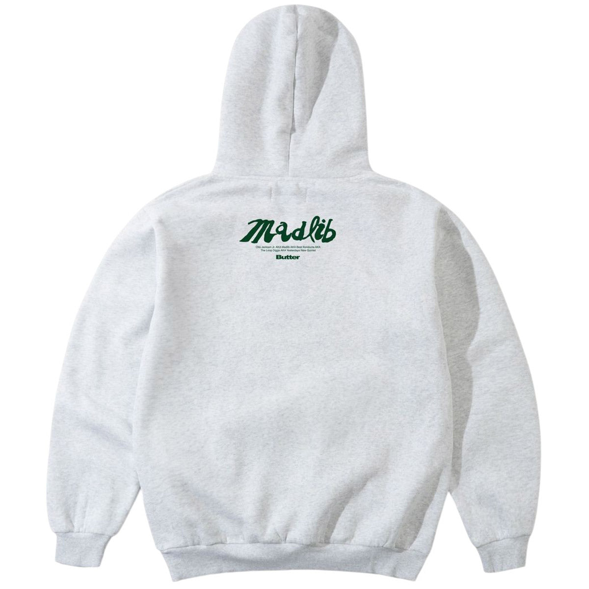 Butter Goods Madlib Hoodie Ash Back