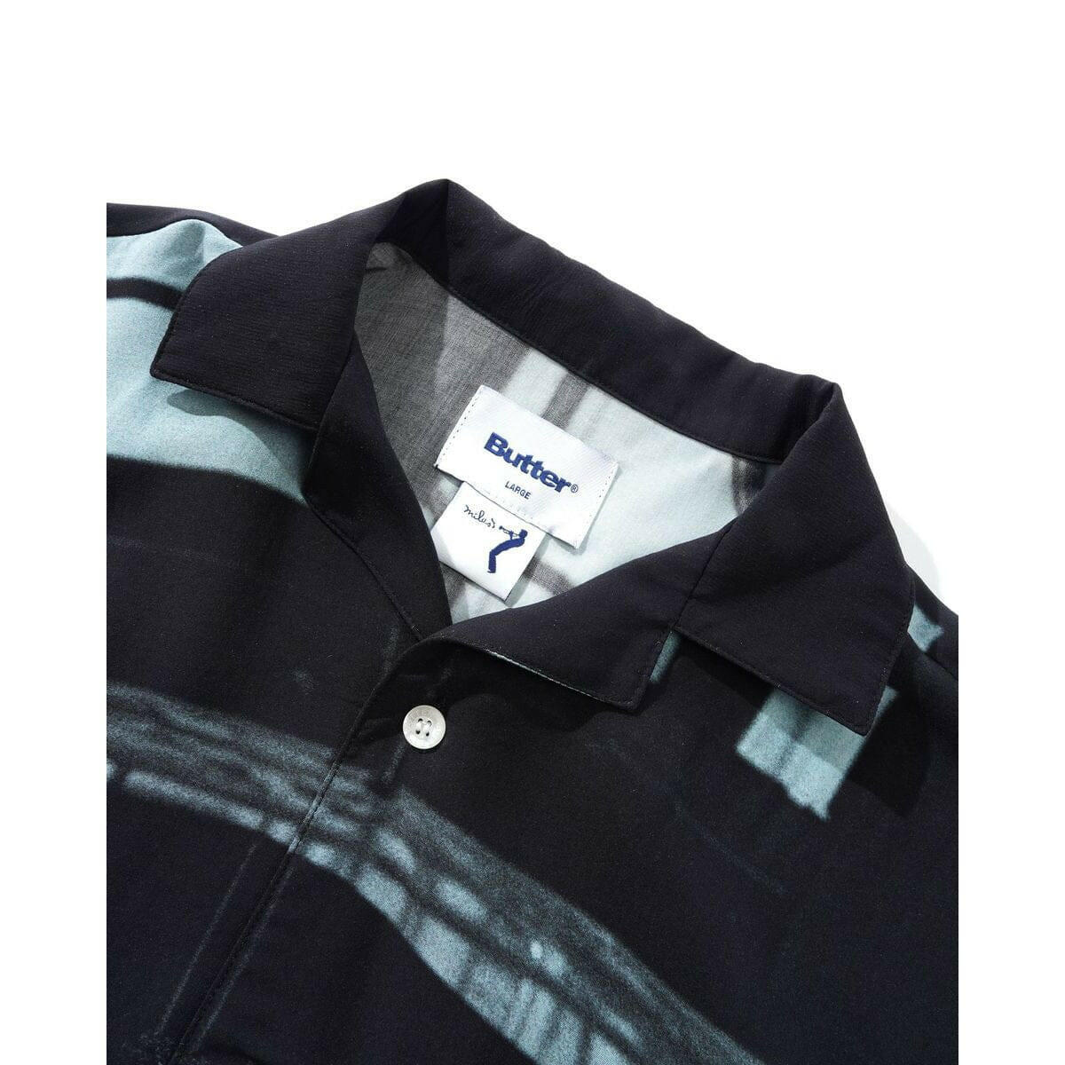 Butter Goods - Miles Davis Savoy Rayon S/S Shirt Black.