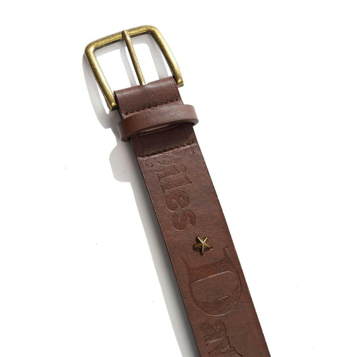 Butter Goods - Miles Davis Studded Belt Brown.
