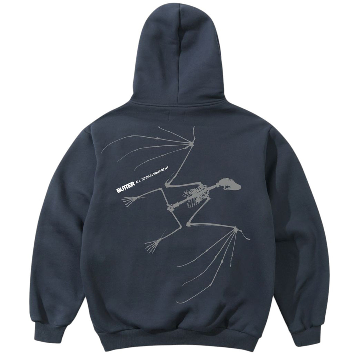 Butter Goods Nocturnal Hoodie Steel Back