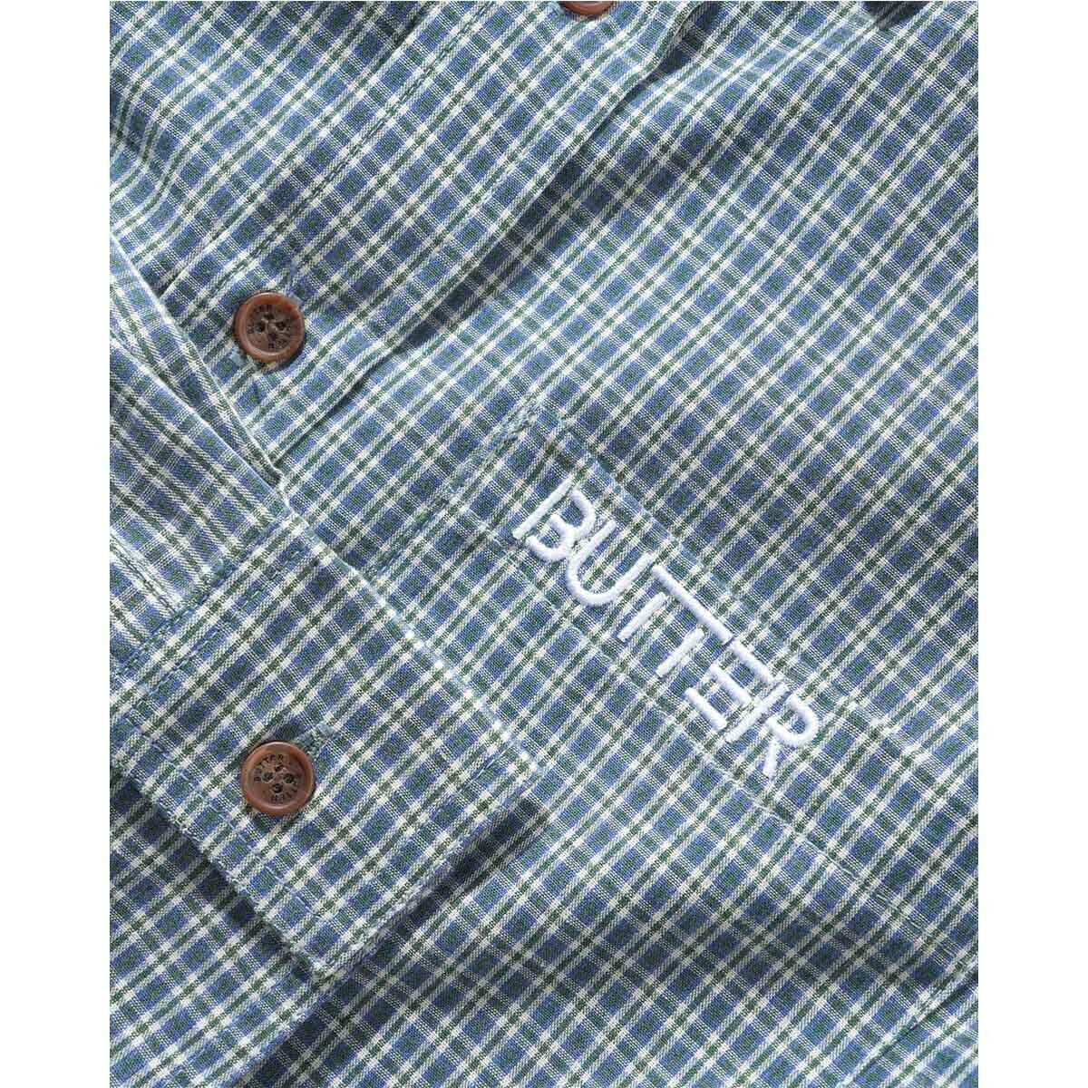 Butter Goods - Plaid L/S Shirt Harbour.