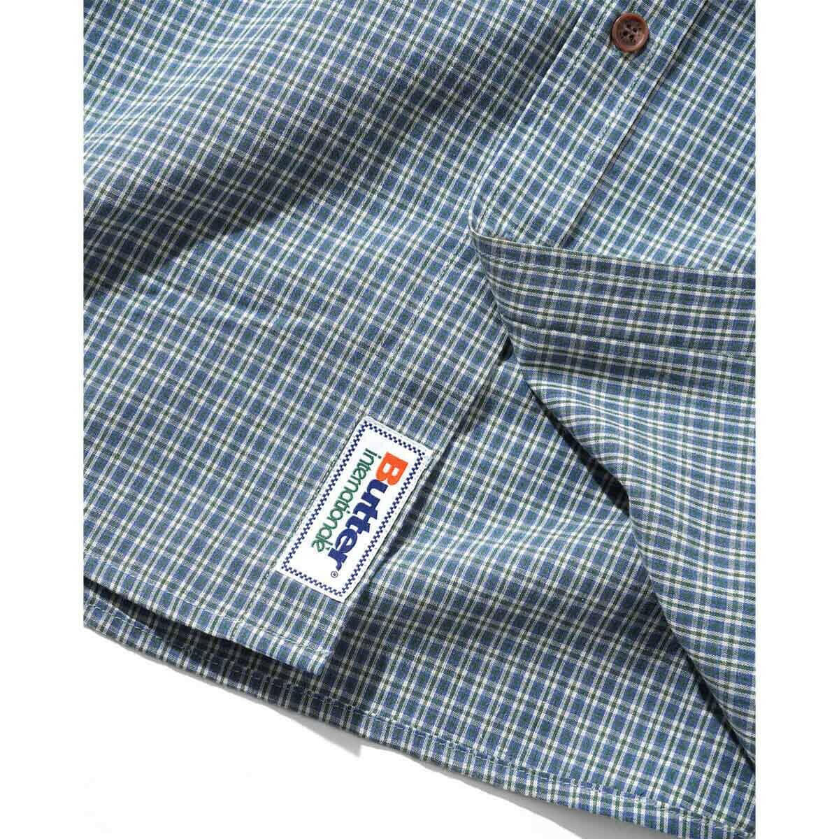Butter Goods - Plaid L/S Shirt Harbour.