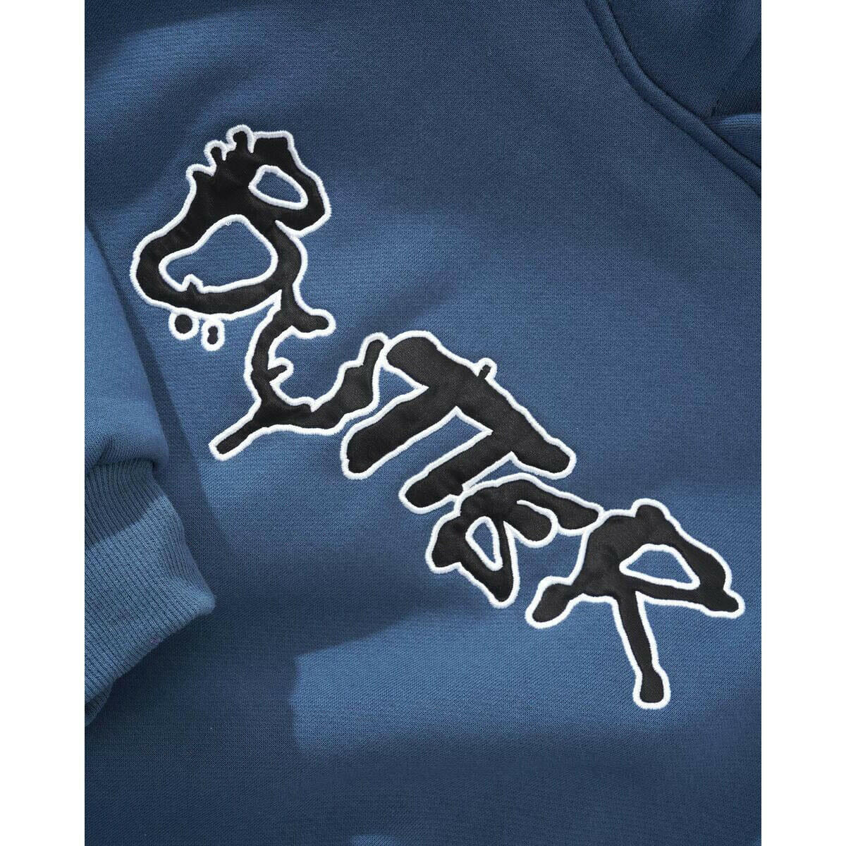 Butter Goods - Radio Applique Hoodie Denim.