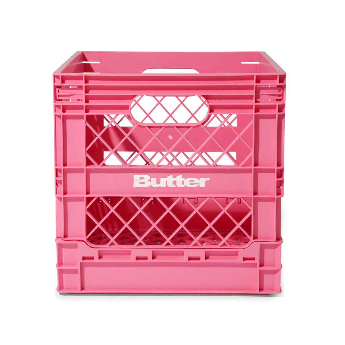 Butter Goods Record Crate Pink