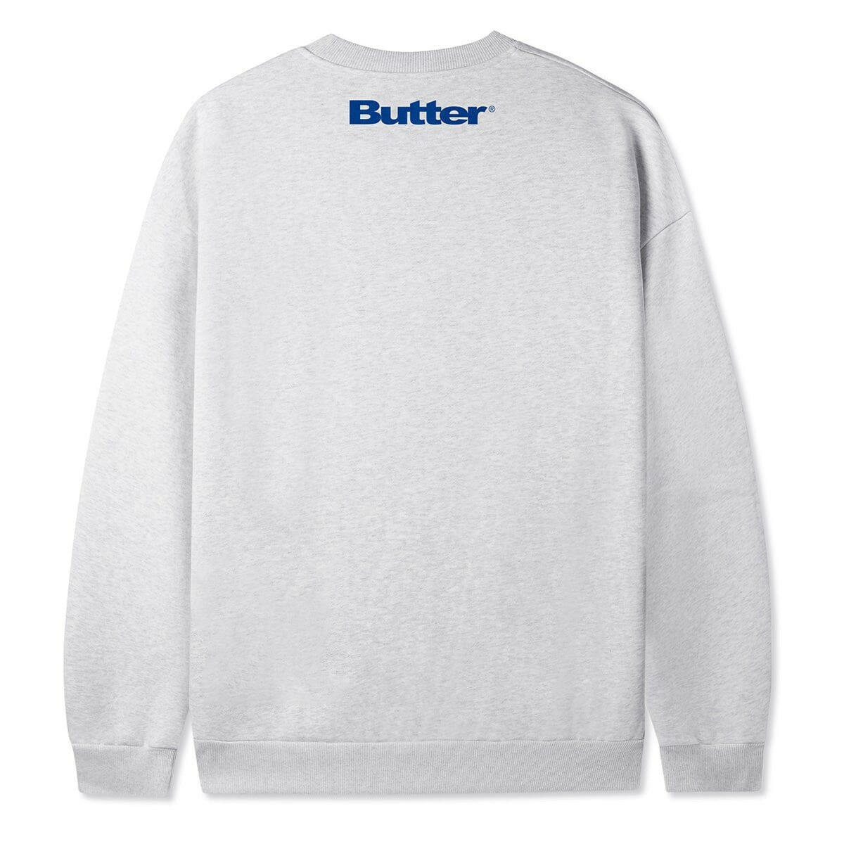 Butter Goods - Blue Note Records Logo Felt Applique Crew Ash.