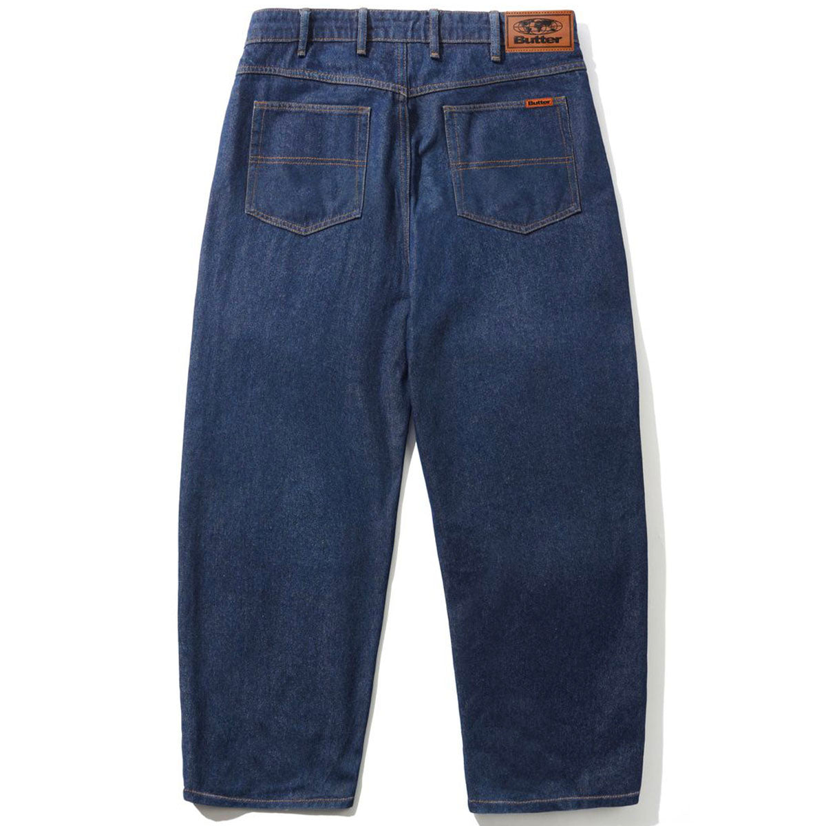 Butter Goods - Relaxed Denim Jeans Dark Indigo.