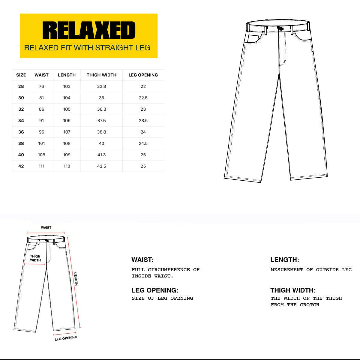 Butter Goods - Pooch Relaxed Denim Jeans Washed Grey.