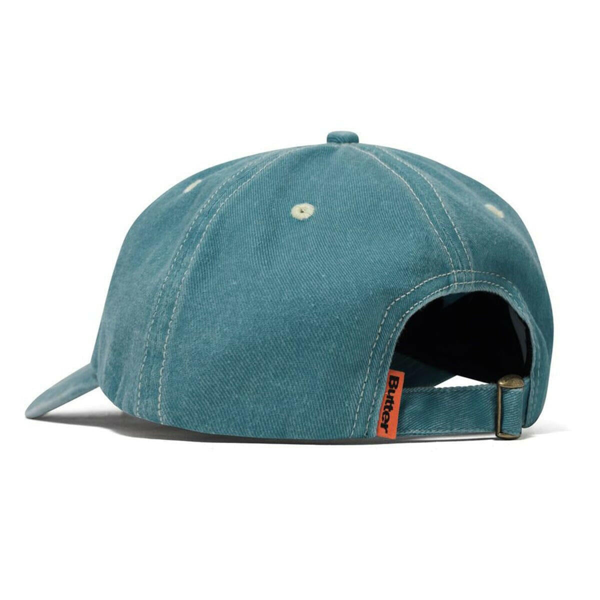 Butter Goods - Rounded Logo 6 Panel Cap Washed Ocean.