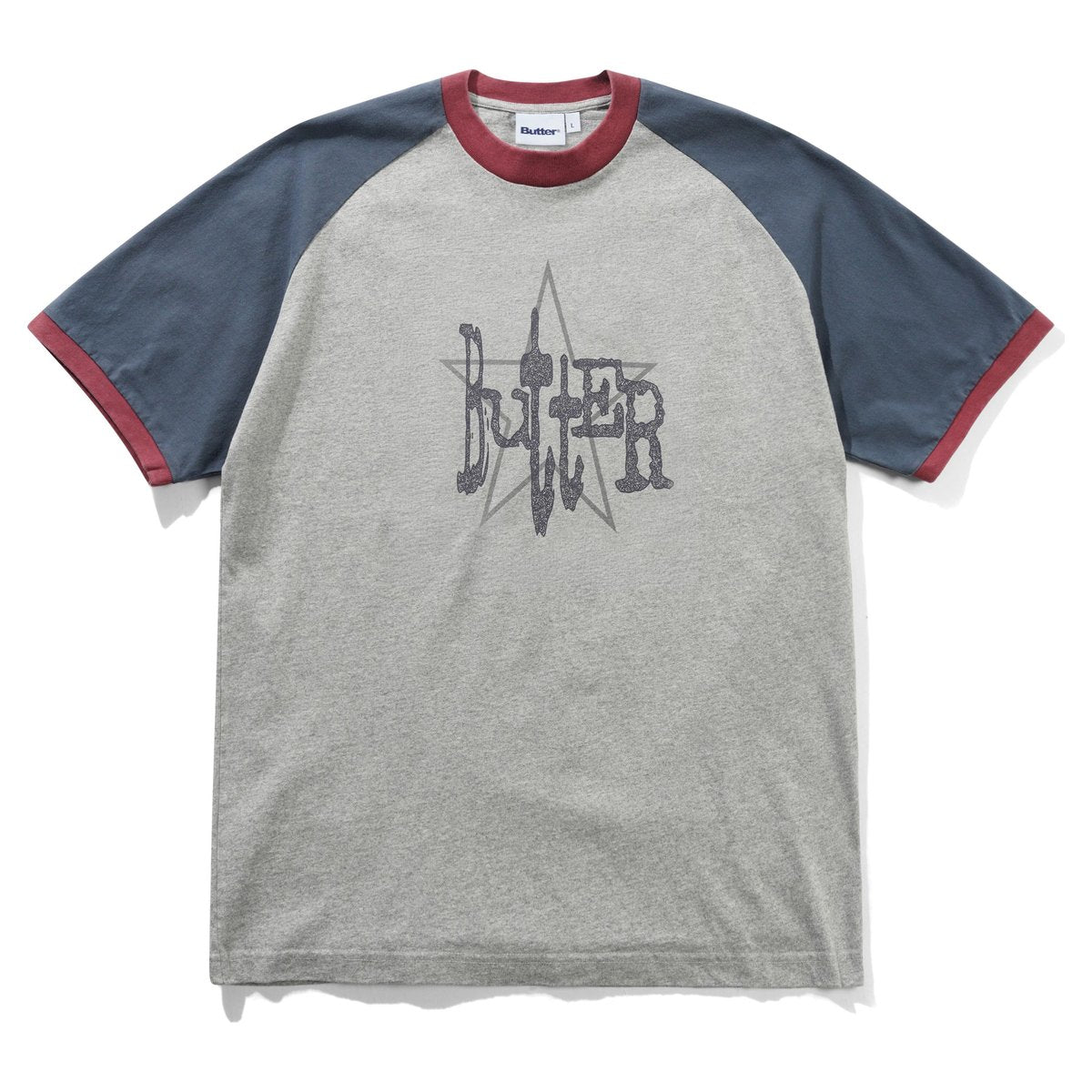 Butter Goods Sigil Tee Ash - front