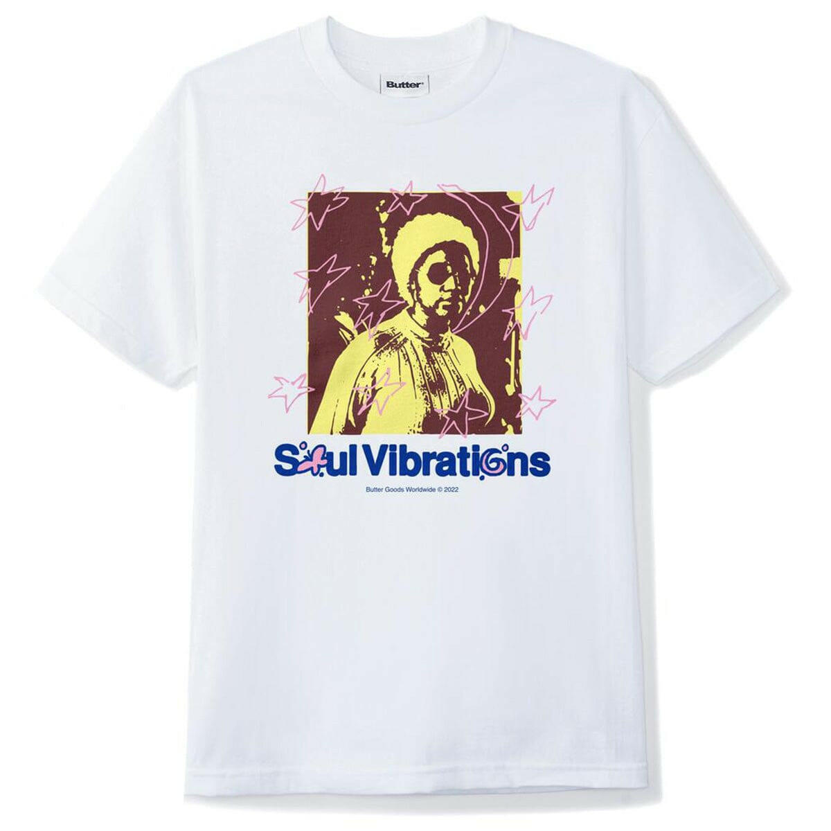 Butter Goods - Soul Vibrations Tee White.