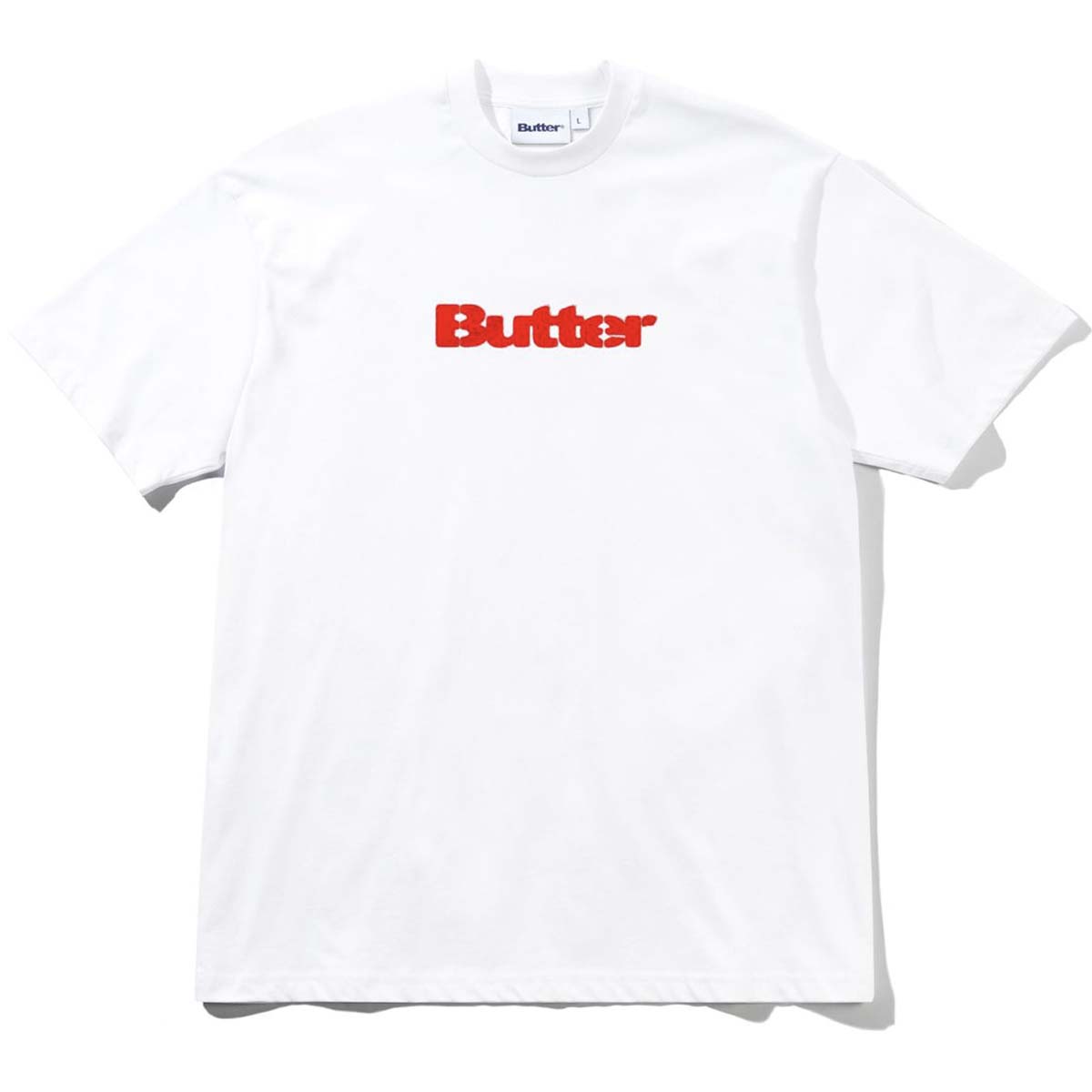 Butter Goods Stencil Logo Tee White