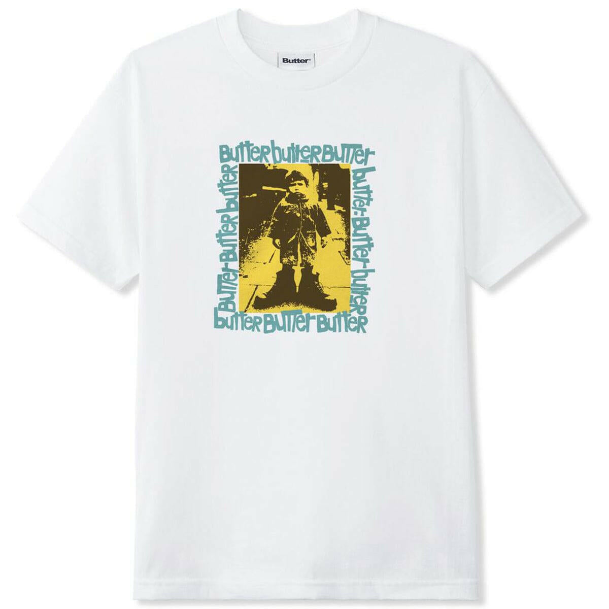 Butter Goods - Stolen Boots Tee White.