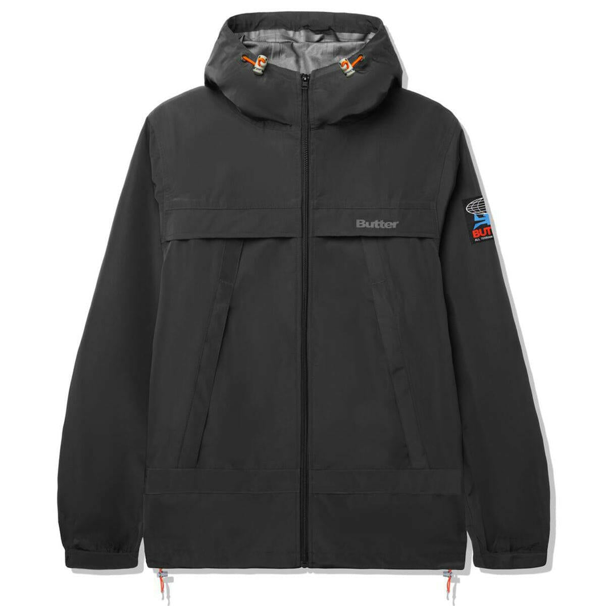 Butter Goods - T-Rain Jacket Black.