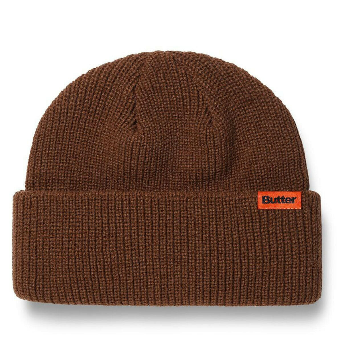 Butter Goods - Tall Wharfie Beanie Oak.