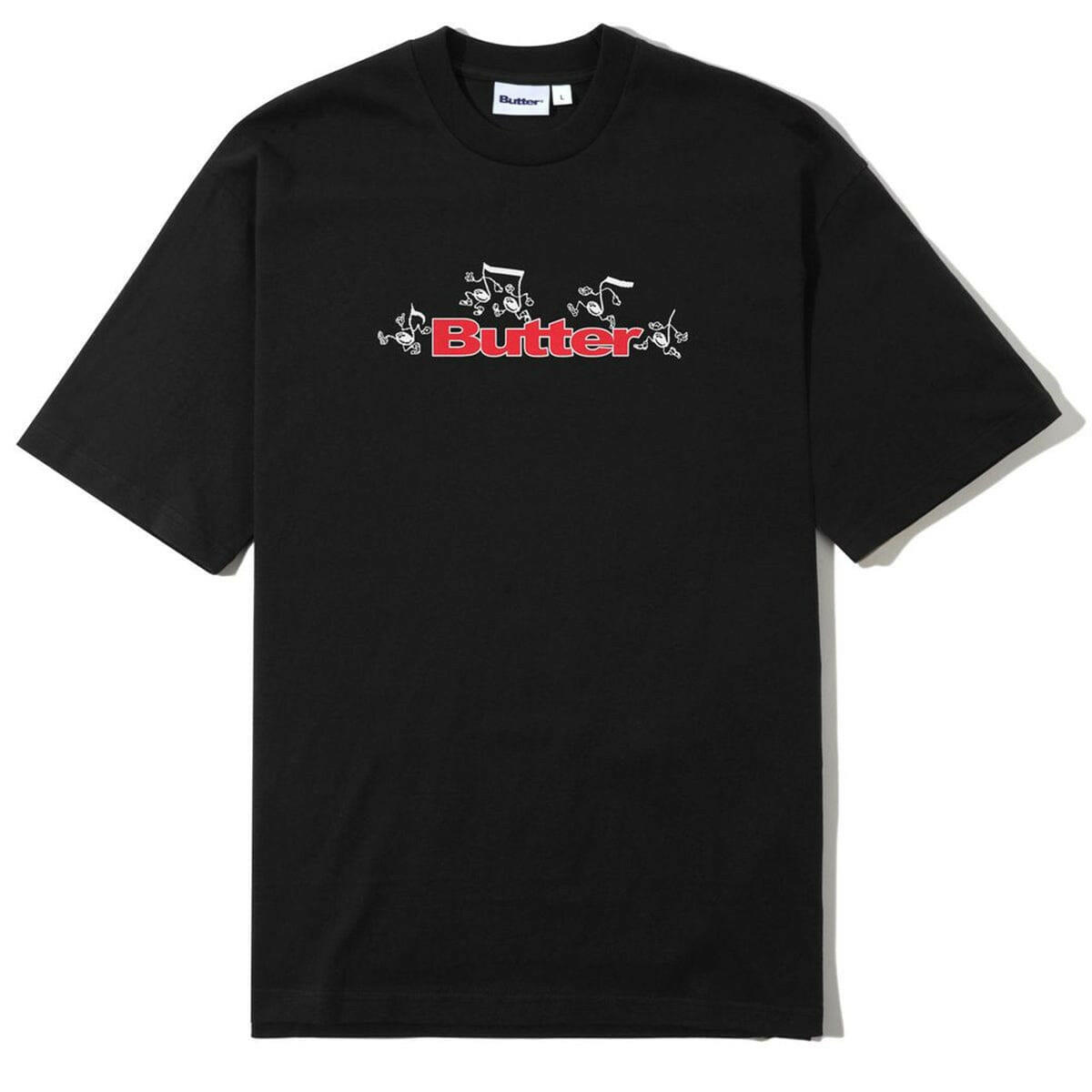 Butter Goods - Tempo Logo Tee Black.