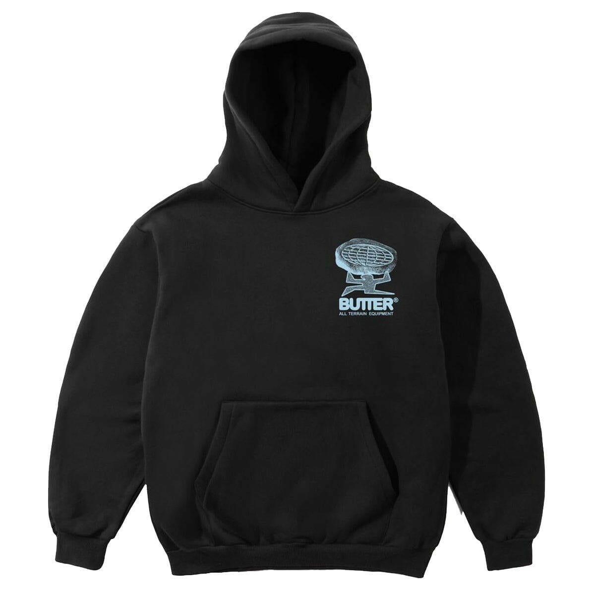Butter Goods - Terrain Hoodie Black.