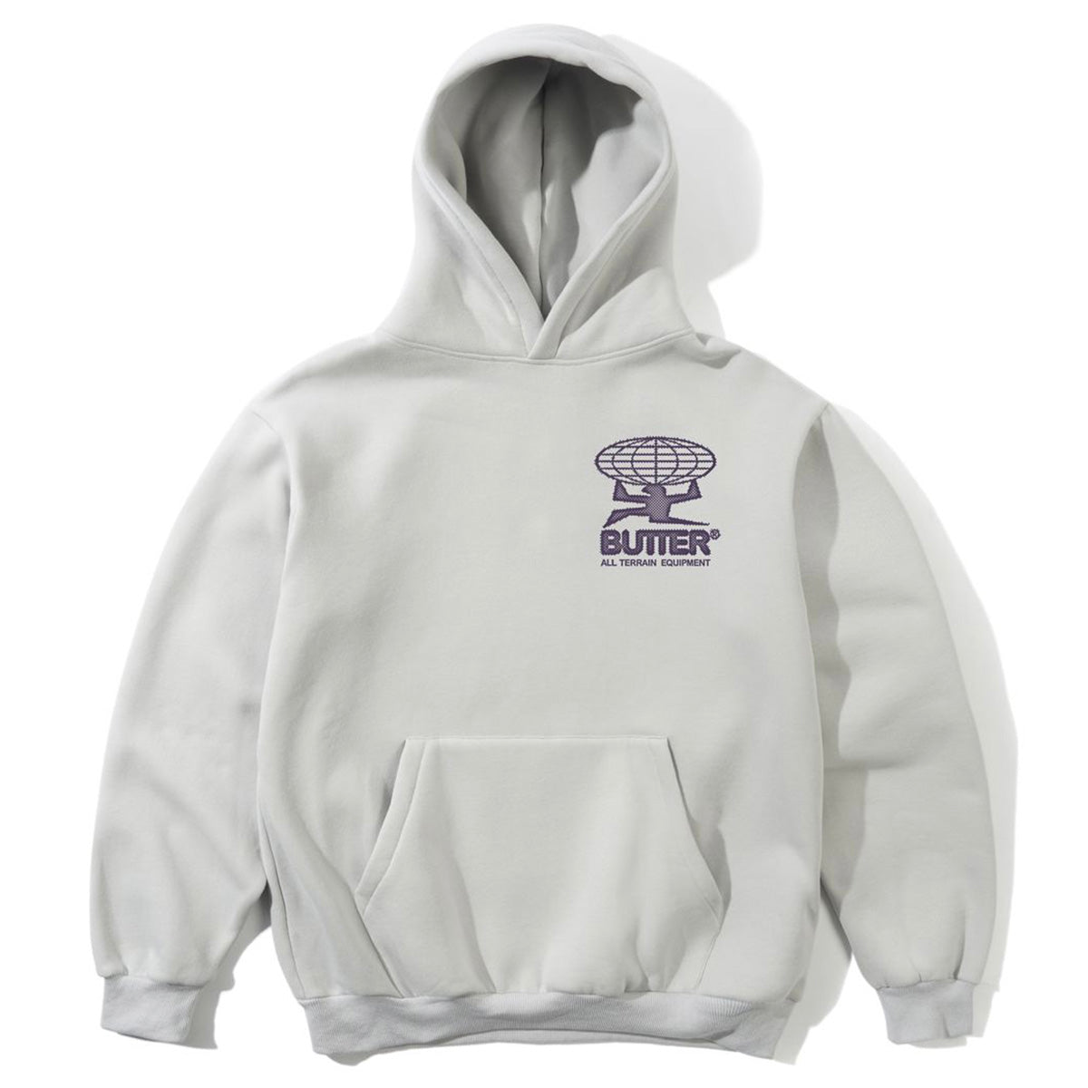 Butter Goods - Terrain Hoodie Cement.