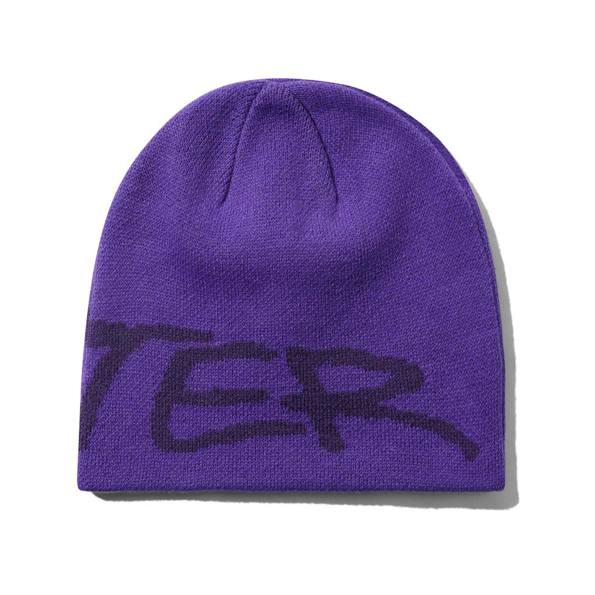 Butter Goods Terrain Skully Beanie Purple Back